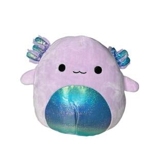 Monica Axolotl 8" – Shiny Belly Iridescent - S8 #733-3 Squishmallows